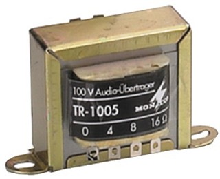 Rglage de volume et accessoires, Transformateurs audio ligne 100 V TR-1005
