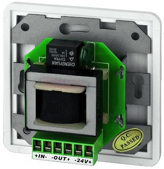 Lautstrkeregelung und Zubehr, ELA-Einbau-Lautstrkesteller mit 24-V-Pflichtempfangsrelais ATT-324PEU