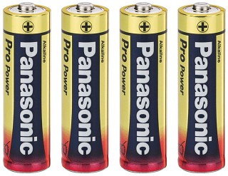 Accumulateurs et batteries, Srie de batteries alcalines LR-6
