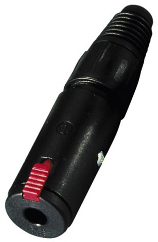 Plugs and inline jacks: 6.3mm, NEUTRIK 6.3 mm inline jack, stereo NJ-3FC6BAG