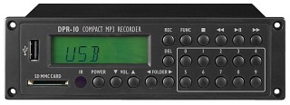 Mixers and players, Compact MP3 recorder DPR-10