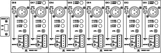 Amplificadores para megafona: Multicanal, Amplificadores estreo multicanal profesionales STA-1508