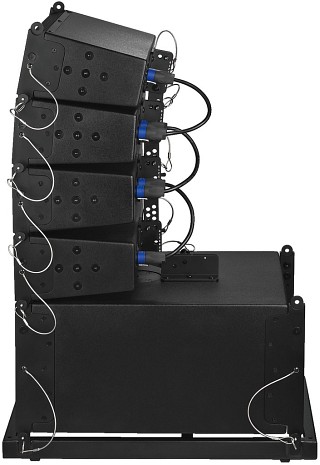 Recintos para megafona activos: Altavoces compactos, Altavoz array para megafona profesional (controlado por software DSP), activo, L-RAY/1000