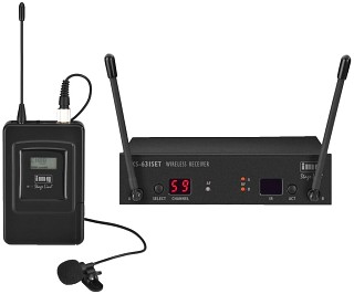 Funk-Mikrofone: Sender und Empfnger, Multi-Frequenz-Mikrofonsystem TXS-631SET