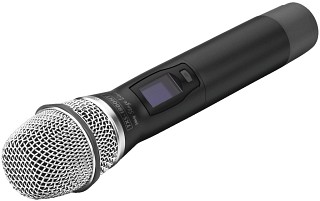 Microphones sans fil: Emetteurs et rcepteurs, Micro main avec metteur multifrquences intgr, 1,8 GHz TXS-1800HT