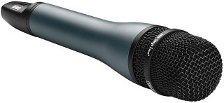 Funk-Mikrofone: Sender und Empfnger, Handmikrofon mit integriertem Multi-Frequenz-Sender TXS-895HT