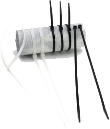 Kabel, Zubehör: Kabelbinder und Klettband, Kabelbinder 3,6 mm x 290 mm, natur oder schwarz