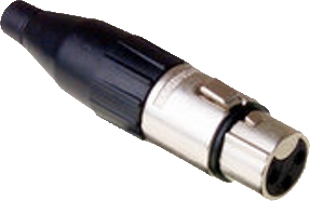 AC Serie, 3-Pin XLR Steckverbinder, Amphenol AC3F - XLR 3-Pin Steckverbinder, weiblich