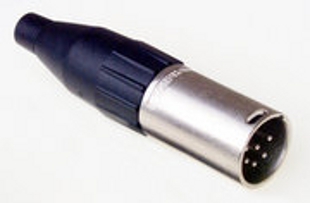 AC Serie, 6-Pin XLR Steckverbinder, Amphenol AC6AM - XLR 6-Pin Steckverbinder, männlich