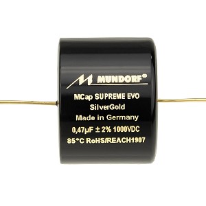 MCAP EVO capacitors, MCAP Supreme EVO Silver Gold
