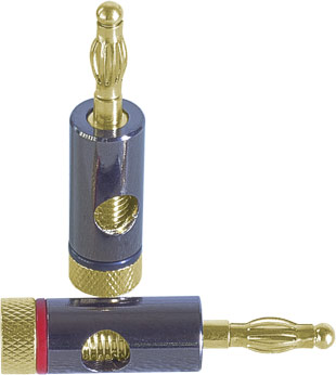 Stecker, Bananenstecker BS30 für Kabel bis 30 mm²