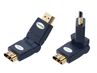 HDMI  Zubehr, Premium HDMI Winkeladapter 360