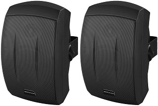 Wall and ceiling speakers: Low-impedance / 100 V, Weatherproof pair of 2-way wall-mount speaker systems, 50 W<sub>MAX</sub>, 8   MKS-232/SW