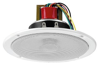 Wall and ceiling speakers: Low-impedance / 100 V, PA ceiling speaker EDL-150/WS