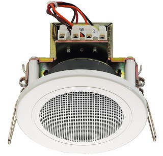 Wall and ceiling speakers: Low-impedance / 100 V, PA ceiling speaker EDL-82/WS