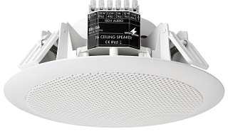 Wall and ceiling speakers: Low-impedance / 100 V, Weatherproof PA ceiling speaker EDL-156