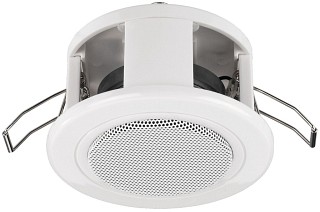 Wall and ceiling speakers: Low-impedance / 100 V, PA ceiling speaker EDL-84/WS