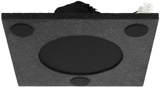 Wall and ceiling speakers: Low-impedance / 100 V, PA ceiling speaker EDL-310L