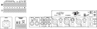 Amplifiers: Zone mixing amplifiers, 5-zone mono PA mixing amplifier PA-1240