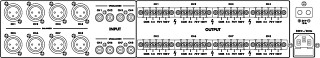 Amplifiers: Power amplifiers, 8-channel digital PA amplifier PA-1850D
