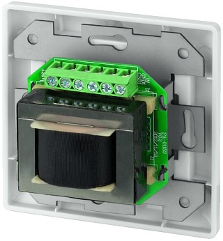 Lautstärkeregelung und Zubehör, ELA-Einbau-Lautstärkesteller mit 24-V-Pflichtempfangsrelais ATT-536PEU