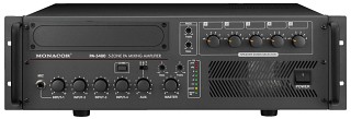 Amplifiers: Zone mixing amplifiers, 5-zone mono PA mixing amplifier PA-5480