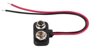 banana plugs, 9 V battery connection BS-6T