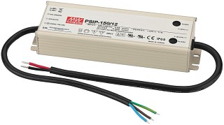Spannungsversorgung: Festspannungs-Netzgeräte, LED-Schaltnetzgeräte PSIP-150/12