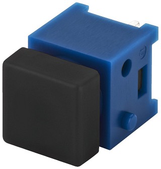 Selbstbau: Schalter und Taster, Miniatur-Anreih-Print-Drucktaster MS-660/SW