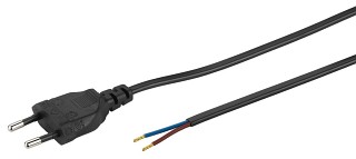 Mains voltage: Mains cables and connectors, Mains cable AC-200BK
