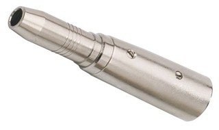 Adapter: Klinke, Adapter XLR/6,3-mm-Stereo-Klinkenkupplung NTA-116