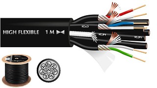 Rolled cables: Special cables, Multipair cable SMC-8