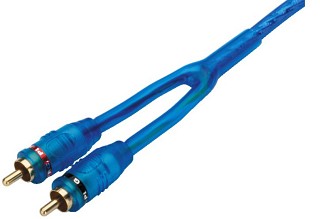Cables and fuses, High-quality stereo audio connection cable CPR-150/BL
