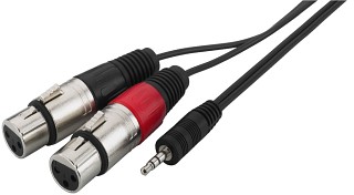 Adapters: XLR, Audio adapter cables MCA-329J