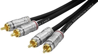 Cinch-Kabel, Professionelles Audio-Verbindungskabel, 50   ACP-500/50