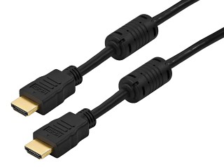 Cinch-Kabel, HDMI -High-Speed-Verbindungskabel HDMC-100/SW