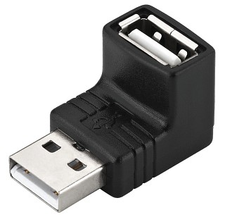 Signaloptimierer: Management-Systeme, USB-Adapter, gewinkelt USBA-30AA