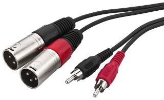 Adapters: XLR, Audio connection cables MCA-327P
