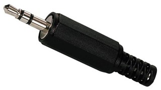 Plugs and inline jacks: 3.5mm, 3.5 mm plug PG-203P