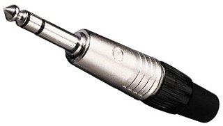 Stecker und Kupplungen: Klinke 6,3 mm, NEUTRIK-6,3-mm-Klinkenstecker NP-3C