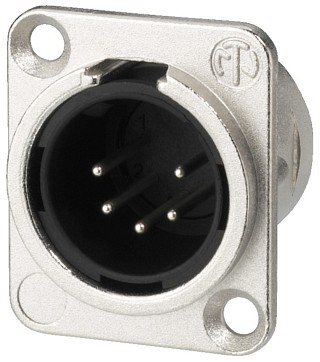 Plugs and inline jacks: XLR, XLR panel connectors, 5 poles NC-5MDL1