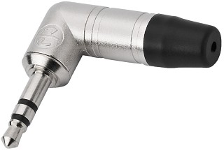 Stecker und Kupplungen: Klinke 3,5 mm, NEUTRIK-3,5-mm-Klinkenstecker, stereo, abgewinkelt NTP-3RC