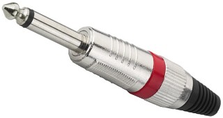Stecker und Kupplungen: Klinke 6,3 mm, 6,3-mm-Klinkenstecker, mono T-110/RT