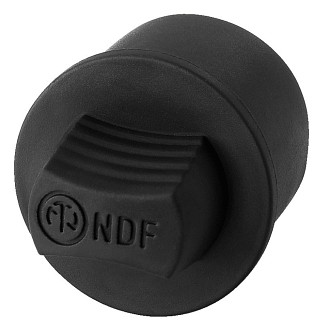 Plugs and inline jacks: XLR, Rubber dust covers NDF-1