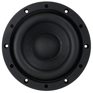 Wall and ceiling speakers: Low-impedance / 100 V, High-tech compact subwoofer, 300 WMAX, 100 WRMS, 4  , RAPTOR-6