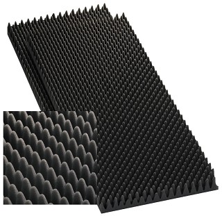 Dampening material, Speaker wedge moulded foam sheets MDM-60