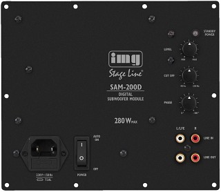 DIY: Amplifiers / power amplifier modules, Active Subwoofer Modules for the Digital Age SAM-200D