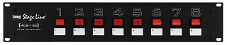 Mains voltage: Switchable sockets, Rack-mount power strip MCS-180