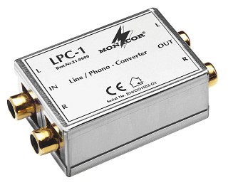 Zubehör, ine-Phono-Adapter LPC-1