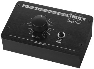 Lautstärkeregelung und Zubehör, Passiver Stereo-Pegelregler (Cinch-Version) ILA-100RCA